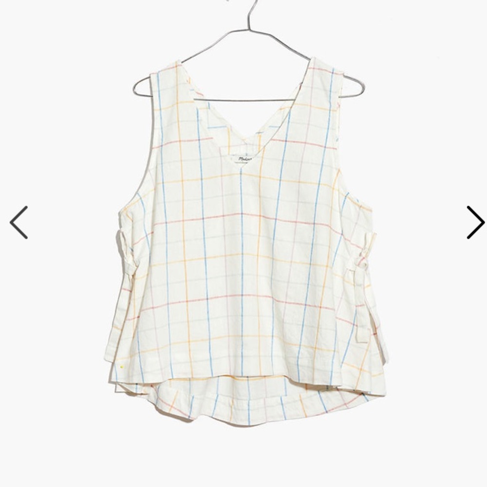 Madewell windowpane tank!